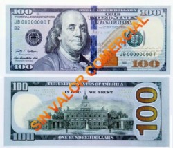 billete cien dolares